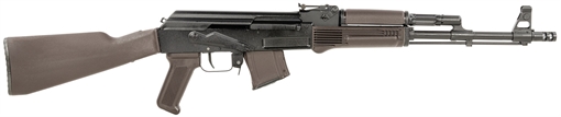 Picture of Arsenal SAM7R 7.62x39mm 10+1 16.25" Black Steel Threaded Barrel, Black Steel Receiver, Plum Synthetic Fixed Stock & Polymer Grip SAM7R-62PM