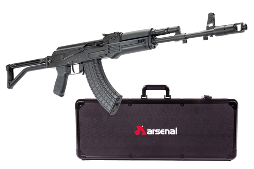 Picture of Arsenal SAM7SF 7.62x39 AK-47 Black Rifle with Hard Case CNC Foam TSA Locks SAM7SF-84E-CASE