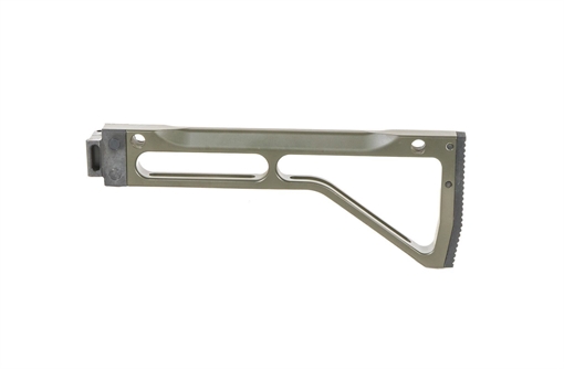 Picture of Arsenal Side Folding OD Green Stock Assembly Machined Hard Anodized Aluminum AK-227G