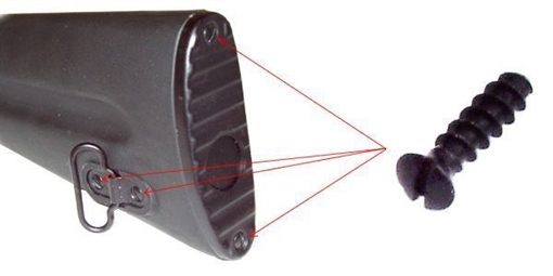 Picture of Arsenal Sling Swivel and Butt Plate Screw for Stamped and Milled Receiver Polymer Buttstocks AK-034SP