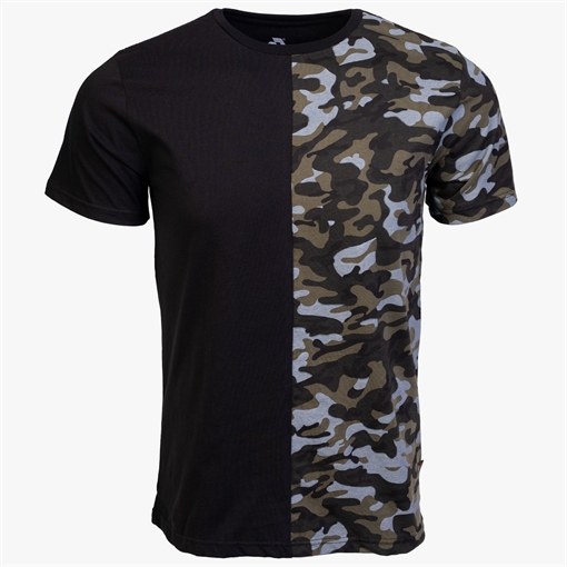 Picture of Arsenal Small Black / Camo Cotton Relaxed Fit Logo T-Shirt ARS-T5-BKCM-S