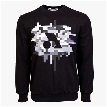Picture of Arsenal Small Black Cotton-Poly Standard Fit Centre Graphic Pullover Sweater ARS-S6-BK-S