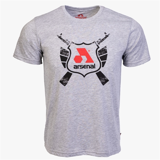 Picture of Arsenal Small Gray Cotton Relaxed Fit Classic T-Shirt ARS-T1-GR-S