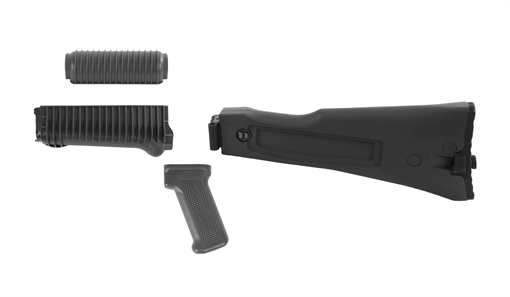 Picture of Arsenal US 4 Piece Gray Left Side Folding Buttstock & Handguard Set Stamped Receivers KR-USFGY
