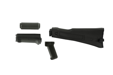 Picture of Arsenal US 4 Piece OD Green Left Side Folding Buttstock & Handguard Set Stamped Receivers KR-USFG