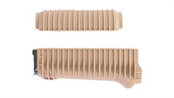 Picture of Arsenal US Desert Sand Ribbed Krinkov Handguard Set Stamped Receiver KR-HGD
