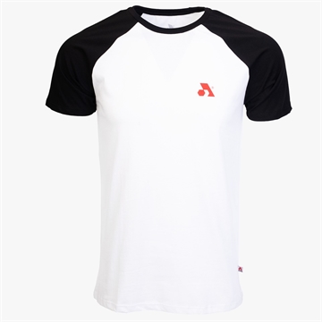 Picture of Arsenal White / Black Cotton Relaxed Fit Retro T-Shirt ARS-T6-WT