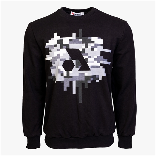 Picture of Arsenal X-Large Black Cotton-Poly Standard Fit Centre Graphic Pullover Sweater ARS-S6-BK-XL