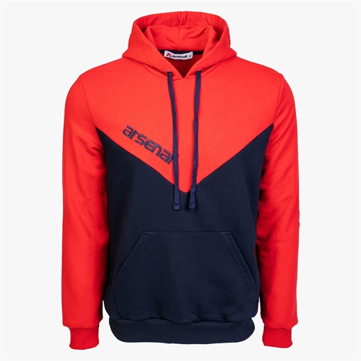 Picture of Arsenal X-Large Blue / Red Sport Cotton-Poly Relaxed Fit Pullover Hoodie ARS-H3-BLRD-XL