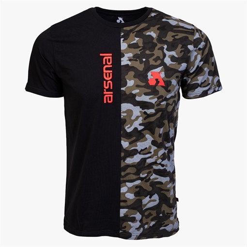 Picture of Arsenal XX-Large Black / Camo Cotton Relaxed Fit T-Shirt ARS-T4-BKCM-XXL