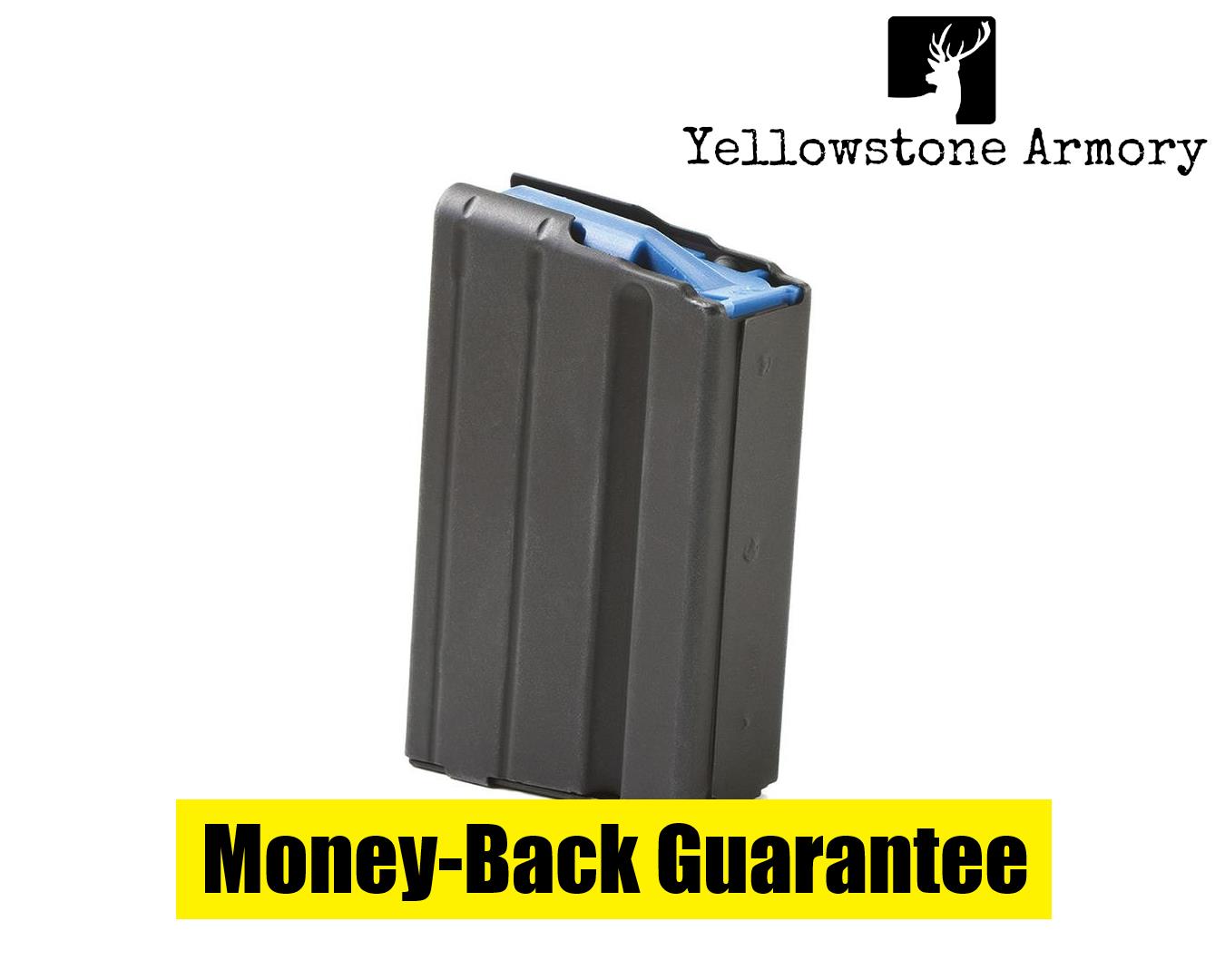 ASC AR-15 Stainless Steel Magazine 6.5 Grendel Black with 5-65-SS-BM-BL ...