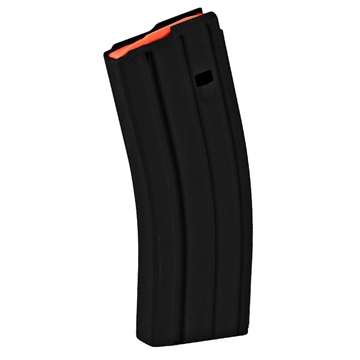 Picture of ASC AR Family Rifle Magazine Orange Follower .223 Remington Black Aluminum 30/rd 30-223-AL-BM-O-ASC