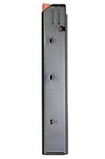 Picture of ASC AR Family Rifle Magazine Orange Follower Black Stainless Steel 9mm Luger 20/rd 20-9MM-AR-SS-BM-O-ASC