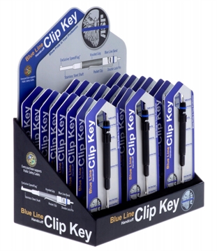 Picture of ASP Blue Line Handcuff Key 24 Piece Display 81925