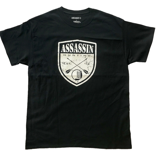 Picture of Assassin Shield T-Shirt Black 2X-Large MTBLKARCHSHIRLD-XXL