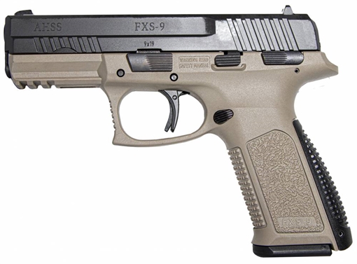 Picture of ATI AGAOGLU FXS-9 HGA 9MM 4.1IN BBL TAN 10RD ATIGFXS910TAN
