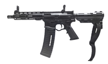 Picture of ATI ALPHA MAX 5.56 PISTOL 7.5" BARREL, 7" MLOK W/ FLIP UPS, NEW BRACE, 1-60RD MAG GAX556ML7TB60