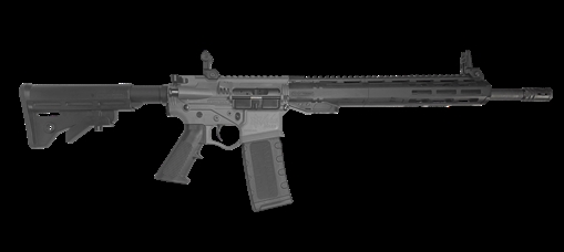 Picture of ATI ALPHA MAXX 5.56 RIFLE 16" HBAR BBL, 13" HANDGUARD SNIPER GREY, FLIP UP 1-30RD MAG GAX556ML13SG