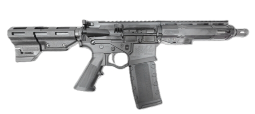 Picture of ATI ALPHA MAXX HGA 5.56 7.5" PISTOL W/7" POLY MLOK HANGUARD FLAT TOP W/BRACE GAX5567MLTBNS