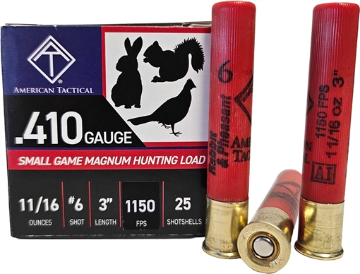 Picture of ATI Target Load 410Gauge 3" 11/16oz 6Shot 25 Per Box/10 Case ATIAC41036