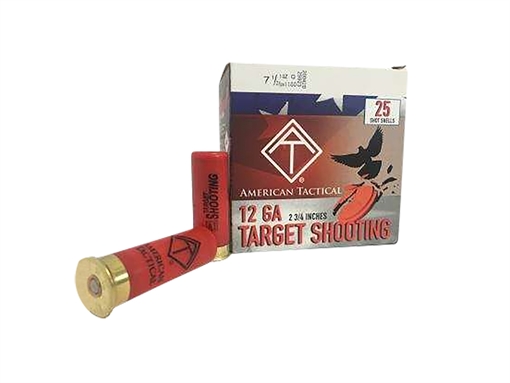 Picture of ATI TARGET LOAD AMO 12GA #7.5 1 OZ 2.75 DRAM 2 3/4" 25RD/BOX (10 BOXES PER CASE) ATIACL12T75