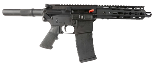 Picture of ATI ATIGMS15P7556 Mil-Sport AR-15 5.56x45mm NATO 7.50" 30+1 Black Black Polymer Grip 813393018527