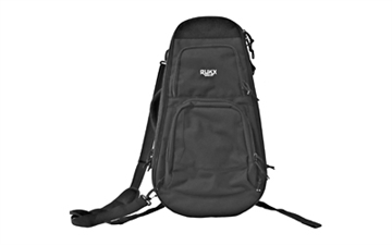 Picture of American Tactical Discrete AR Pistol Bag, 13.7" X 4.7" X 25.5", Flexible and Detachable Main Storage, Hidden Ambidextrous Handgun Pocket, Heavy Duty Detachable Buckles/Double Zippers, Black ATICTARPB