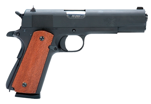 Picture of ATI FX45 1911 45 ACP 5" 8+1 Blued Mahogany Grip ATIGFX45MIL