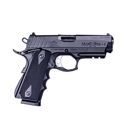 Picture of ATI FXH Hybrid 45ACP FXH-45 Polymer Frame 1911 Pistol - Black | 4.25" Barrel | 8rd | Moxie Version | 4140 Commander Slide ATIGFXH45MC
