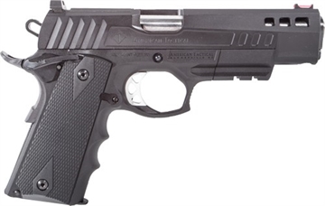 Picture of ATI HGA FXH-9 9MM 5" BBL 10RD HYBRID PLY FRAME STEEL SLIDE BLK ATIGFXH9