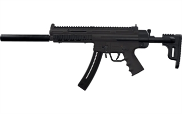 Picture of American Tactical GSG-16, Semi-automatic Rifle, 22LR, 16.25" Barrel, Matte Finish, Black, Polymer Receiver, Faux Suppressor, M-LOK Handguard, 22 Rounds, 1 Magazine GERGGSG1622ML