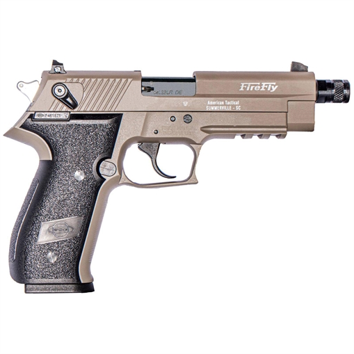 Picture of ATI GSG Firefly Handgun .22 LR 13rd Magazine(1) 4.9 Threaded Barrel Tan Frame GERG2213TFFTA 810113114330