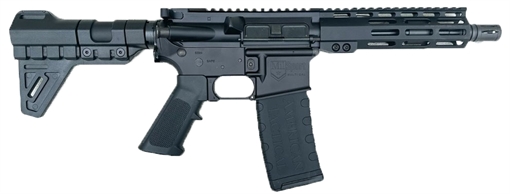 Picture of ATI MilSport 300 Blackout 30+1 8.50" Black Nitride Threaded Barrel, 7" M-LOK Handguard, Matte Black Polymer Picatinny Rail Receiver, Black Polymer Grip ATIG15MS300ML7B