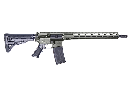 Picture of ATI MILSPORT RIA 5.56X45MM 16IN 1:8 BBL 15IN MLOK 6POS M4 STK 30RD OD GREEN CERAKOTE ATIG15MS556ML15OD