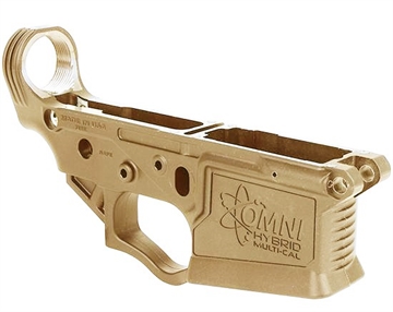 Picture of ATI OMNI HYBRID AR15 STRIPPED LOWER RECEIVER POLYMER FDE << ATIGLOW200FDE
