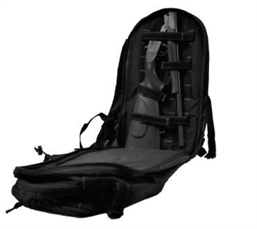 Picture of ATI NOMAD SGS 12GA SINGLE SHOT SHOTGUN 18" BBL 3" CHAMBER BLACK RUKX GEAR SURVIVOR BACKPACK ATIG12NMDSURB
