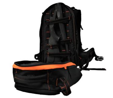 Picture of ATI NOMAD SGS 12GA SINGLE SHOT SHOTGUN 18" BBL 3" CHAMBER ORANGE RUKX GEAR SURVIVOR BACKPACK ATIG12NMDSURO