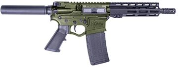 Picture of ATI OMNI HYBRID MAXX HGA 300BLK 8.5" 1:8 BBL 7" MLOK NANO KIT 30RD BATTLEFIELD GREEN ATIGOMX300MP4BFG