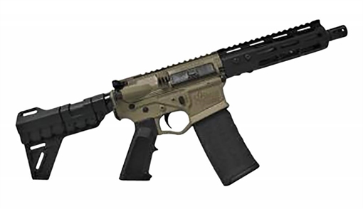 Picture of ATI OMNI HYBRID MAXX HGA 5.56X45MM 7.5" 1:7 BBL 7" MLOK NANO KIT BREACH BRACE 30RD FDE ATIGOMX556MP4BFDE