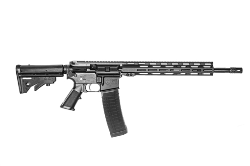Picture of ATI Mil-Sport 5.56x45mm NATO 16" 60+1 Black Rec Black 6 Position Rogers Super-Stoc Stock Black Polymer Grip Right Hand ATIG15MS556ML13M