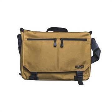 Picture of American Tactical Rukx Gear, Discrete Business Bag, w/Concealed Pistol Pocket, 15"X11", Tan CTBBT ATICTBBT