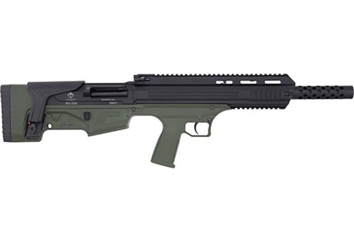 Picture of ATI Bulldog 410 Gauge Semi-Auto 3" 5+1 16" Green Aluminum Receiver/Fixed Synthetic Stock ATIG410BDG