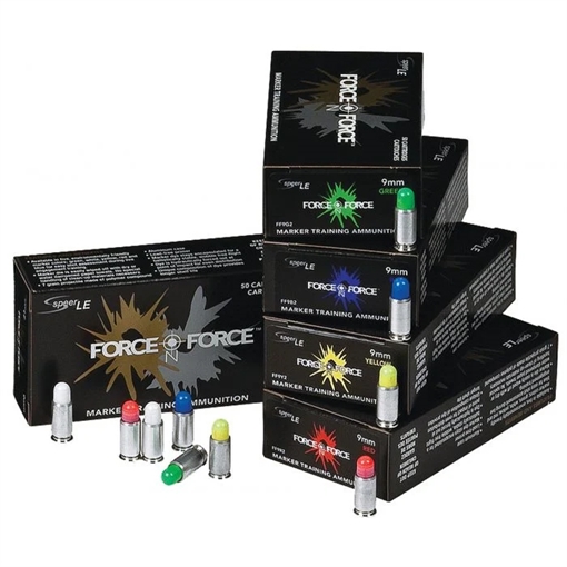 Picture of ATK FORCE ON FORCE AMO 9MM BLANK ROUND 50RD 029465058043