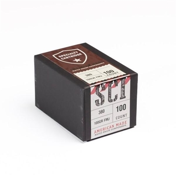 Picture of Atlanta Arms Specialty Cartridge .355 380 100GR JHP Bullets 100/ct SCI380100JHP-100