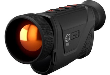 Picture of ATN Corp BlazeHunter Pro 650, Thermal Monocular with Laser Range Finder, 3-28X Magnification, 50mm Objective, 640x512 Sensor, Matte Finish, Black, Includes Battery, Charger, and Pouch TIMNBLH650LRF