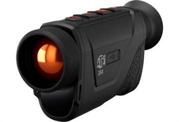 Picture of ATN Corp BlazeHunter Pro 335, Thermal Monocular with Laser Range Finder, 4-32X Magnification, 35mm Objective, 384x288 Sensor, Matte Finish, Black, Includes Battery, Charger, and Pouch TIMNBLH335LRF