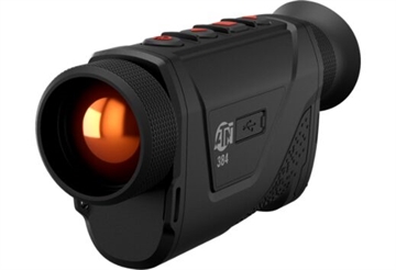 Picture of ATN Corp BlazeHunter Pro 335, Thermal Monocular, 4-32X Magnification, 35mm Objective, 384x288 Sensor, Matte Finish, Black, Includes Battery, Charger, and Pouch TIMNBLH335