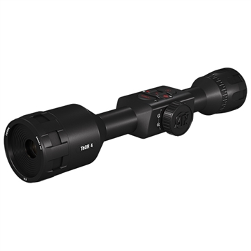 Picture of ATN Thor 4 640 Thermal Rifle Scope Black Anodized 1-10x Multi Reticle 640x480 Resolution Features Rangefinder TIWST4641A