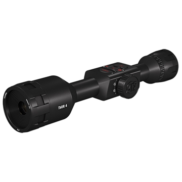 Picture of ATN Thor 4 384 Thermal Rifle Scope Black Anodized 1.25-5x Multi Reticle 384x288, 60Hz Resolution Features Rangefinder TIWST4381A