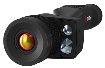 Picture of ATN Thor 5 320 LRF Thermal Rifle Scope Black Anodized 4-16x Smart Mil Dot Reticle, Zoom 320x240 12 Microns, 60 fps Resolution TIWST5325LRF